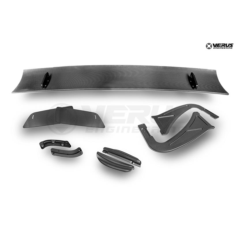 Verus Engineering Swan Neck Rear Wing Kit Toyota Supra