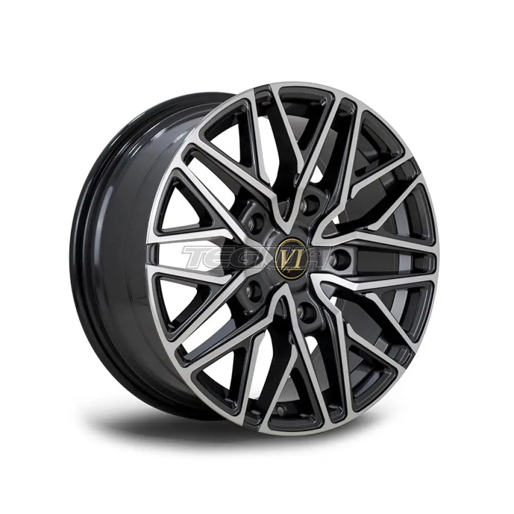 6Performance Loaded Alloy Wheel Gunmetal Polished Face