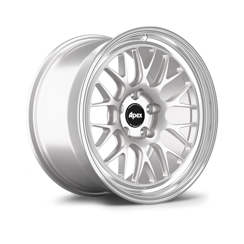 Apex ML-10RT Forged Touring Line Wheels Race Silver With Machined Lip