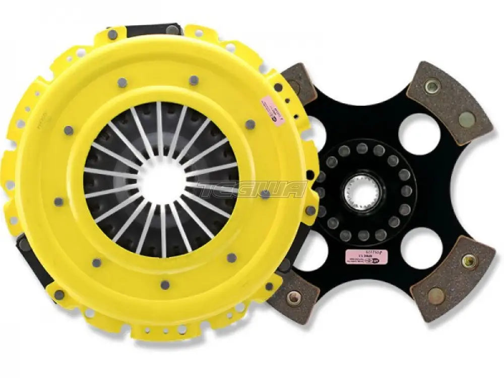 Act 4 Pad Rigid Maxx Xtreme Clutch Kit Mitsubishi 3000Gt 90-99 2Wd 225Mm Mb1-Xxr4 - Clearance