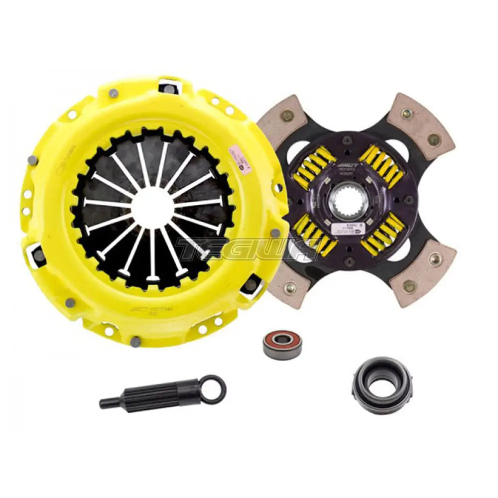 Act 4 Pad Sprung Heavy Duty Clutch Kit Toyota Soarer Jzz30 91-96 2.5 Turbo 1Jzgte Pull Type 236Mm