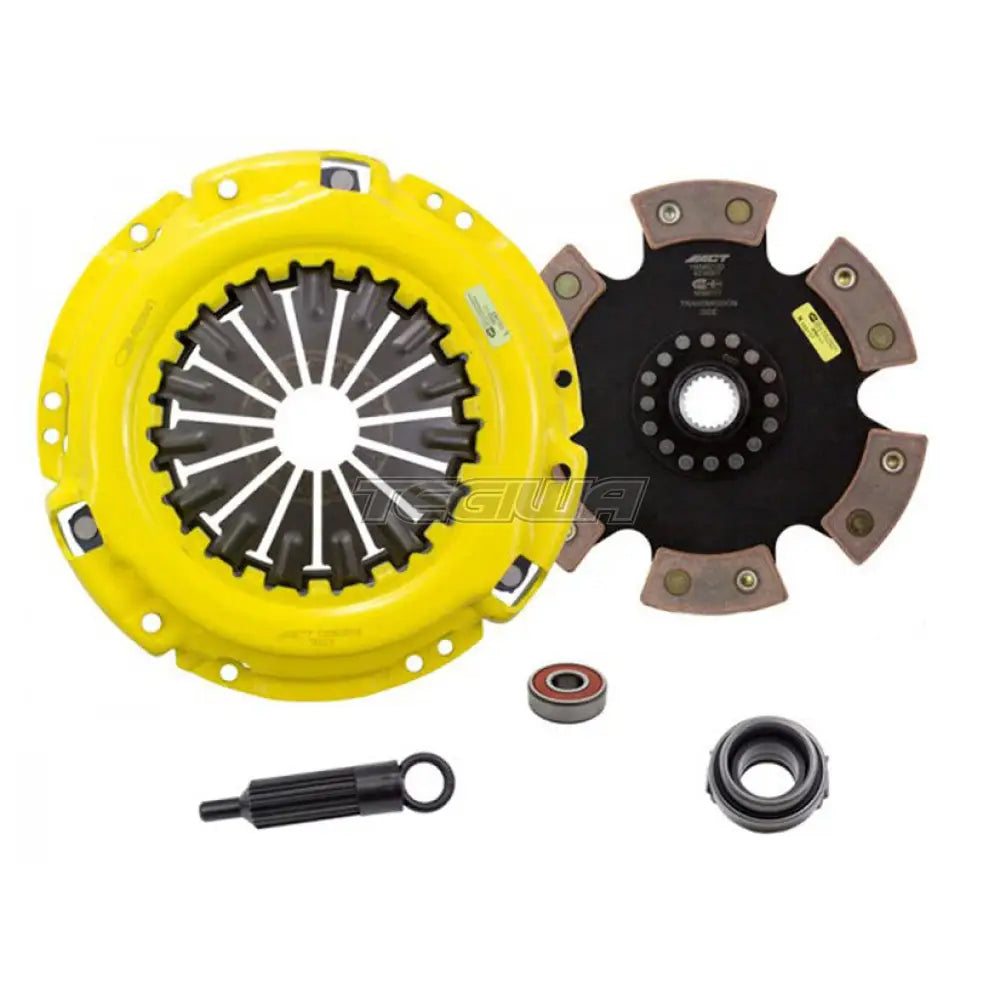 Act 6 Pad Rigid Xtreme Clutch Kit Nissan Skyline R32 R33 Rb20 Rb25 Rwd Push Type Ns3-Xtr6 -