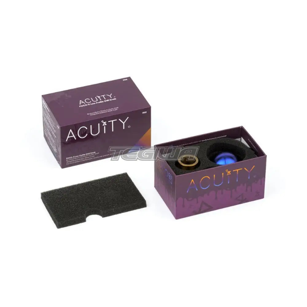 Acuity POCO-Ti Burnt Titanium Low Profile Shift Knob M10 x 1.5
