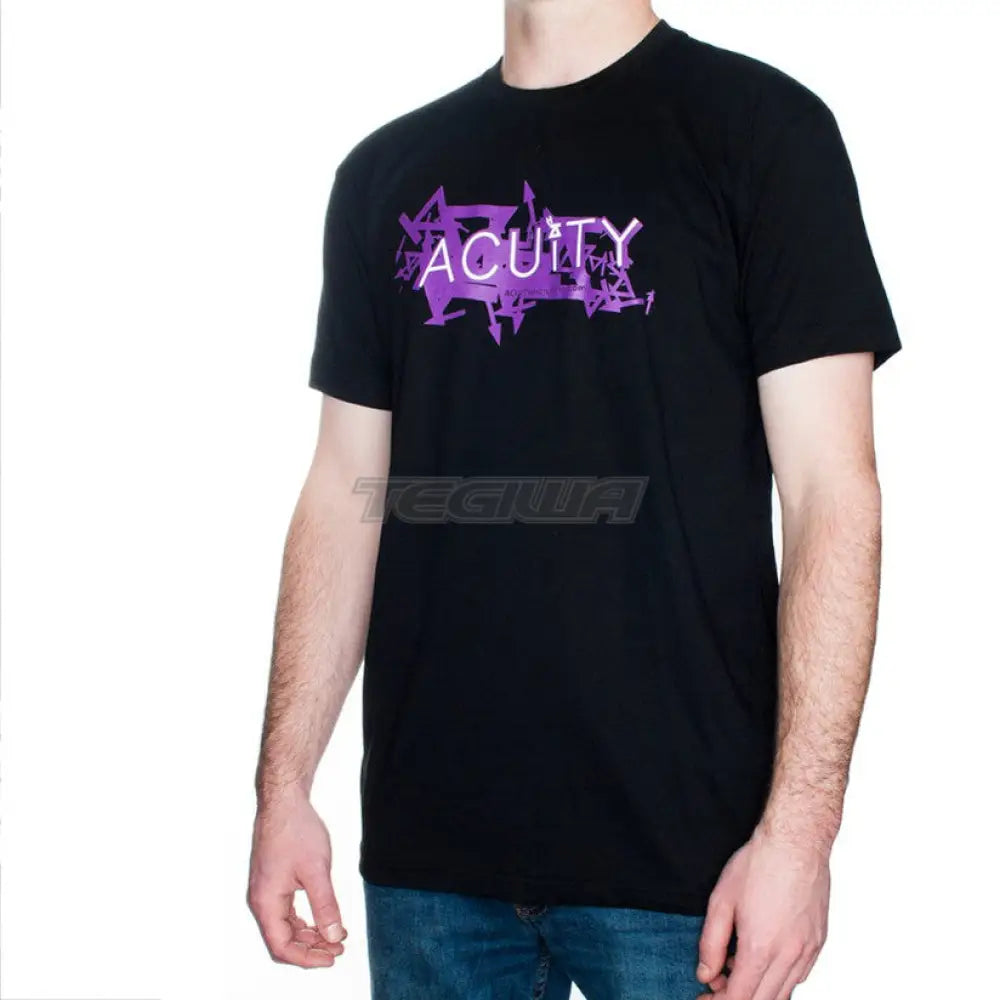 Acuity Scatter Design T-Shirt Black