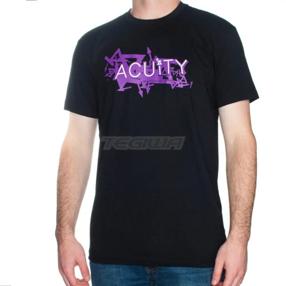 Acuity Scatter Design T-Shirt Black