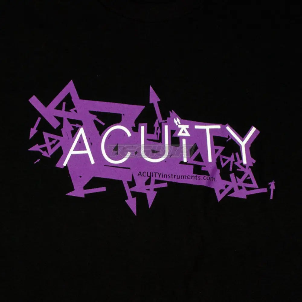Acuity Scatter Design T-Shirt Black