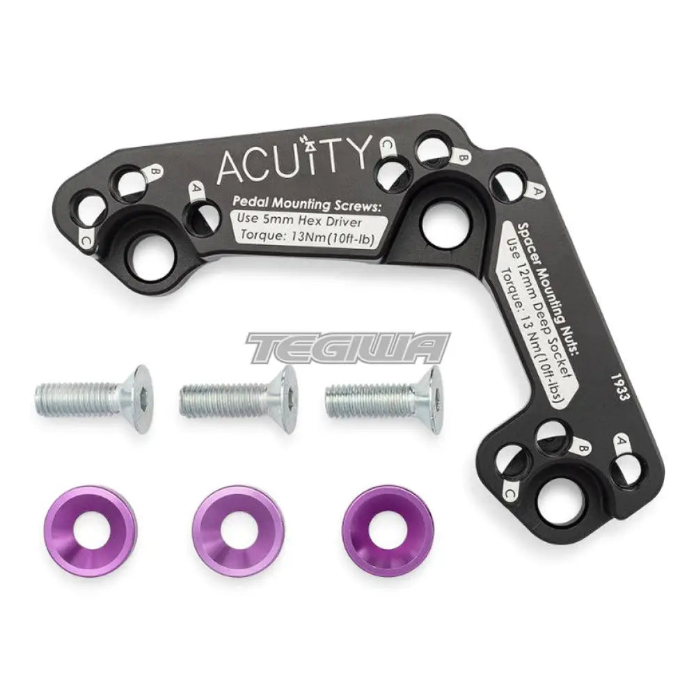 Acuity Throttle Pedal Spacer Honda Jazz GK5 Civic Type-R FK2 FK8 RHD Only