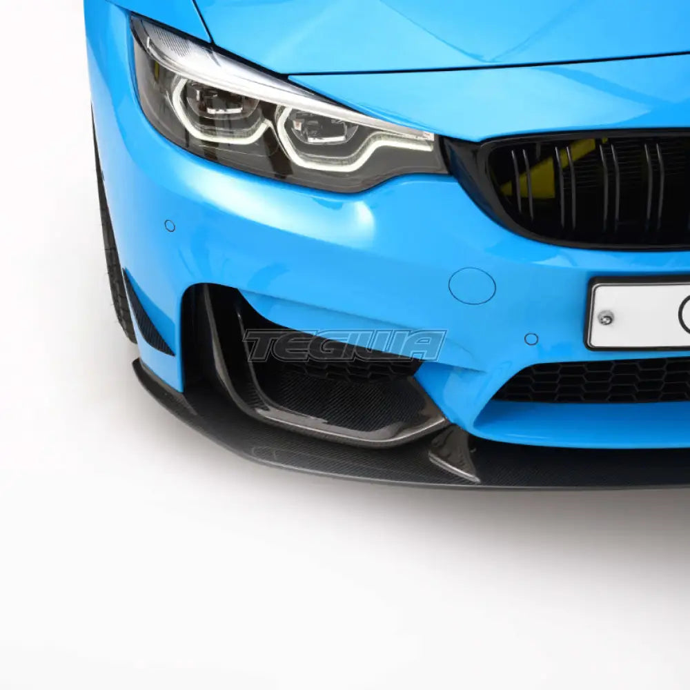 ADRO Carbon Fibre Front Bumper Canard BMW F80 F82 M3 M4 14-20 Canards