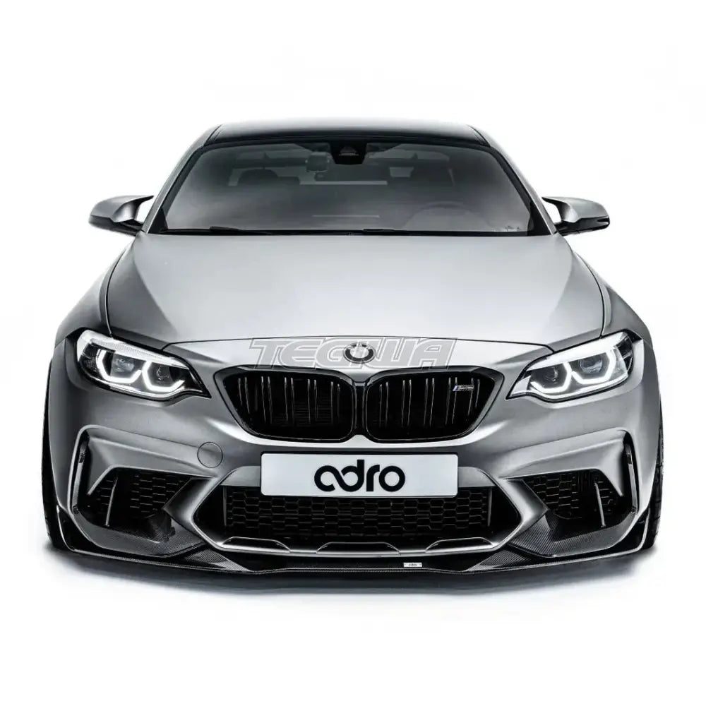 ADRO Carbon Fiber Front Lip & Air Duct BMW F87 M2 Splitters