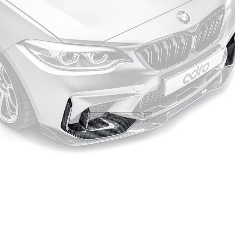 ADRO Carbon Fibre Front Lip & Air Duct BMW F87 M2 Splitters