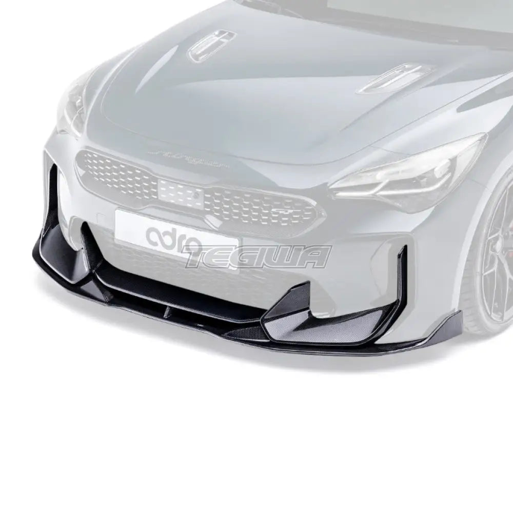 ADRO Carbon Fibre Front Lip Final Edition Kia Stinger 18-23 Splitters Skirts & Diffusers