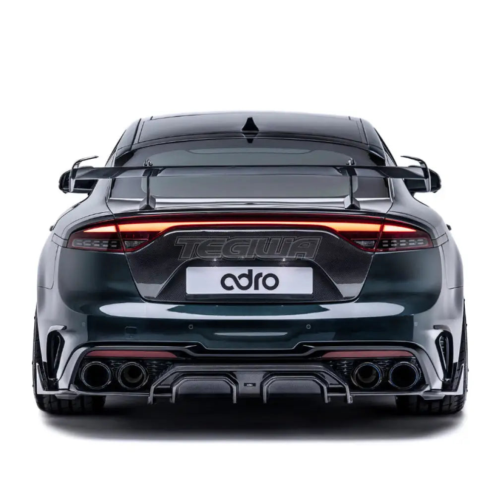 ADRO Carbon Fibre Rear Diffuser Final Edition Kia Stinger 18-23 Splitters Skirts & Diffusers