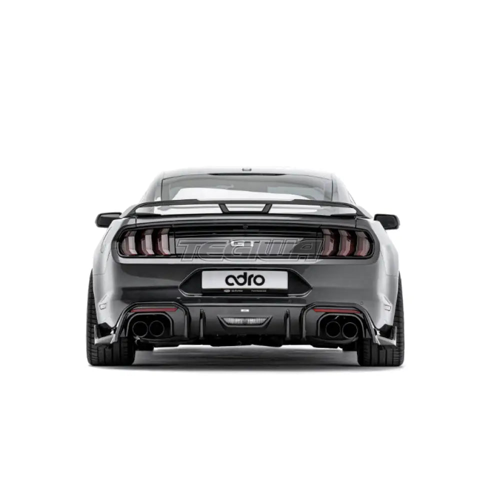 ADRO Carbon Fibre Rear Diffuser Ford Mustang 18-23 Splitters Skirts & Diffusers