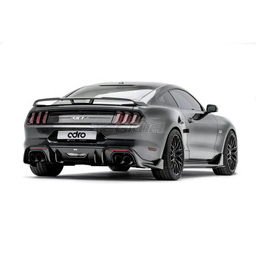 ADRO Carbon Fiber Rear Diffuser Ford Mustang 18-23 Splitters Skirts & Diffusers