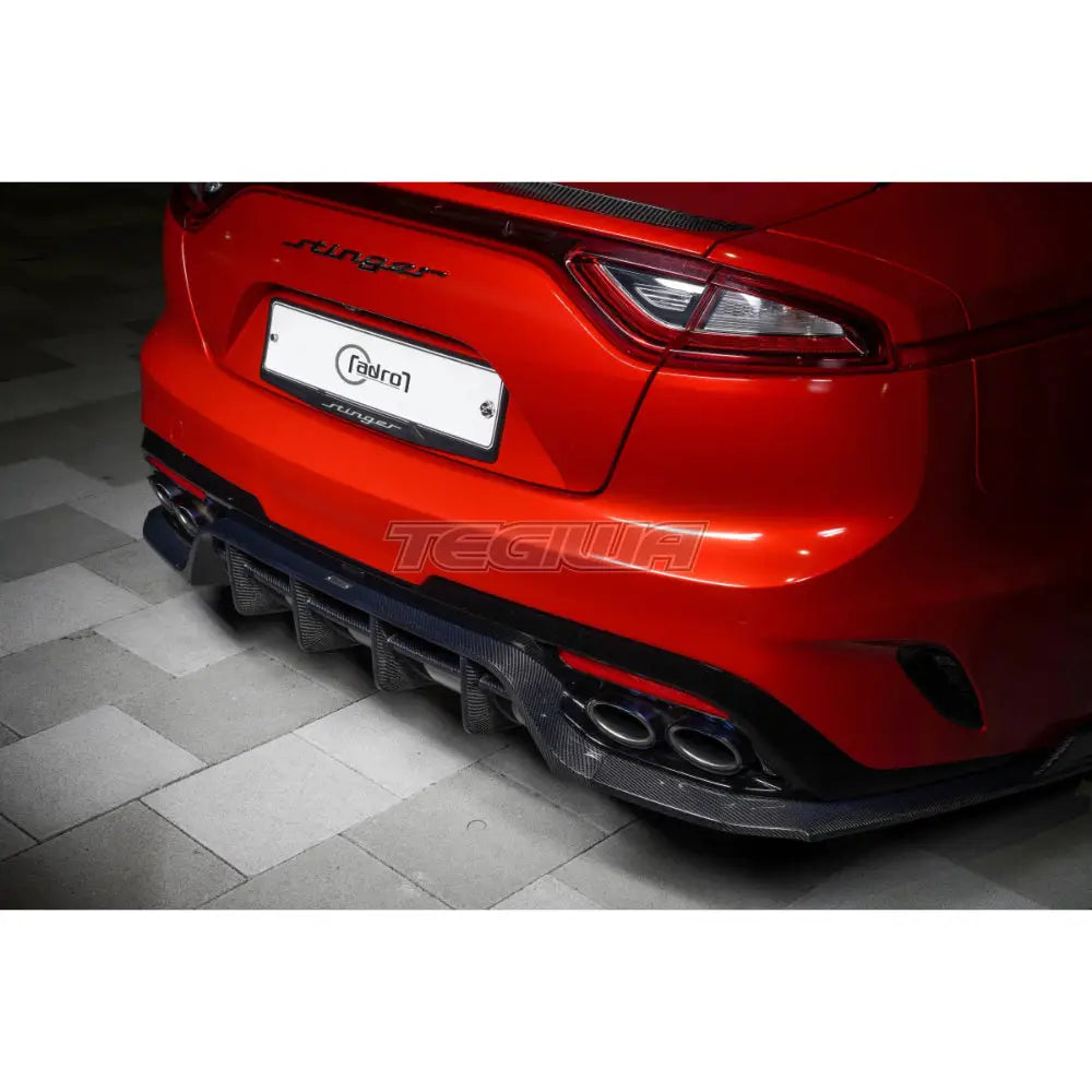 ADRO Rear Diffuser V2 Kia Stinger 18-23 Splitters Skirts & Diffusers