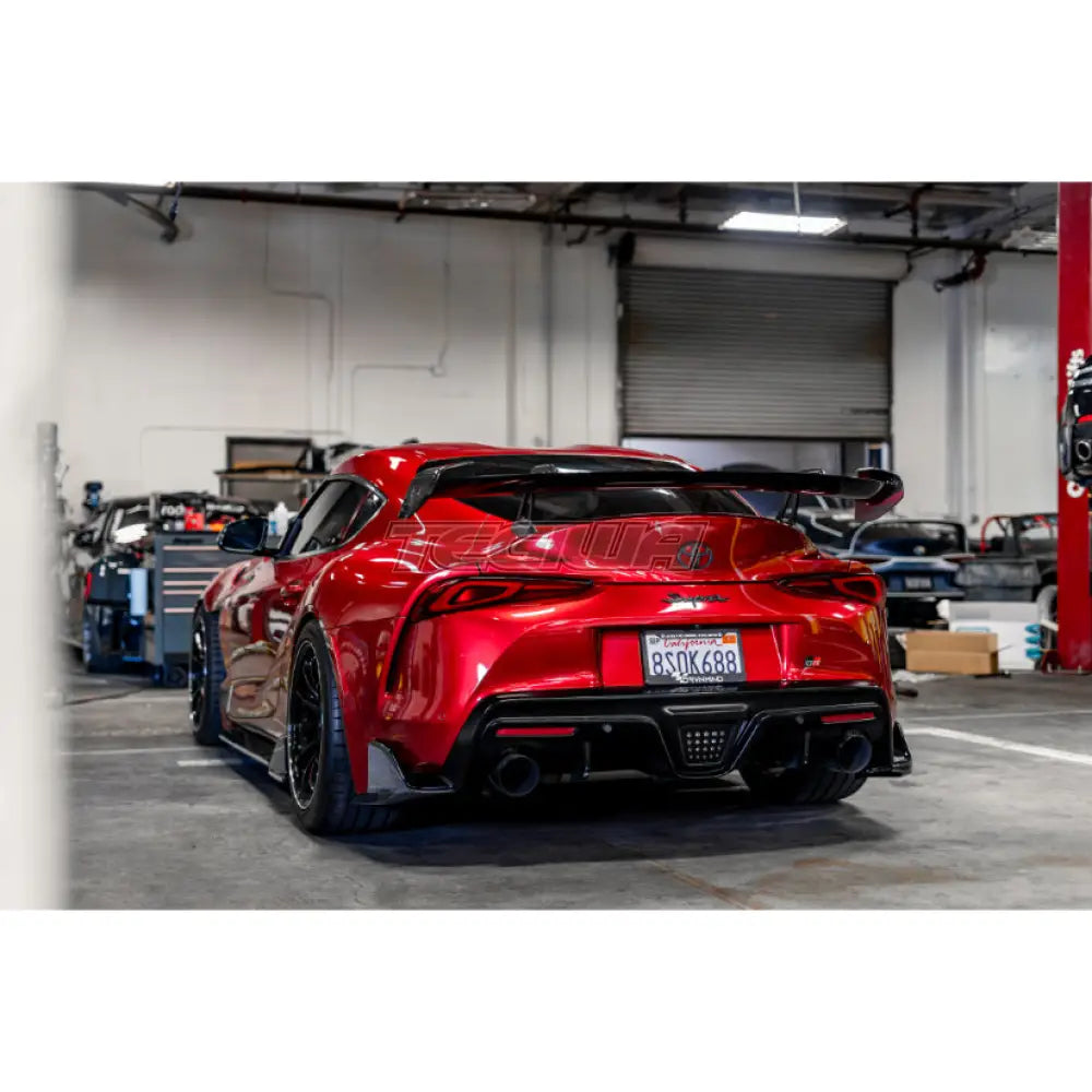 ADRO Carbon Fibre Rear Winglets Toyota GR Supra 19 + Spoilers