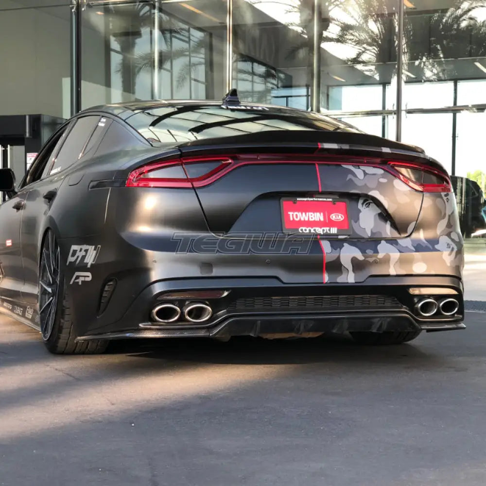 ADRO Carbon Fibre Trunk Spoiler V2 Kia Stinger 18-23 Spoilers