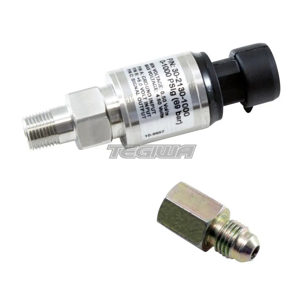 AEM 1000 PSIg Stainless Sensor Kit Stainless Steel Sensor Body 1/8" NPT