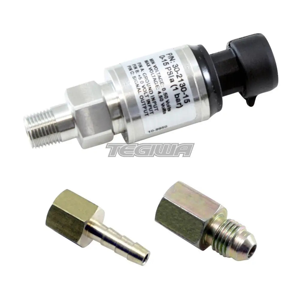 AEM 15 PSIa Or 1 Bar Stainless Sensor Kit Stainless Steel Sensor Body 1/8" NPT Male