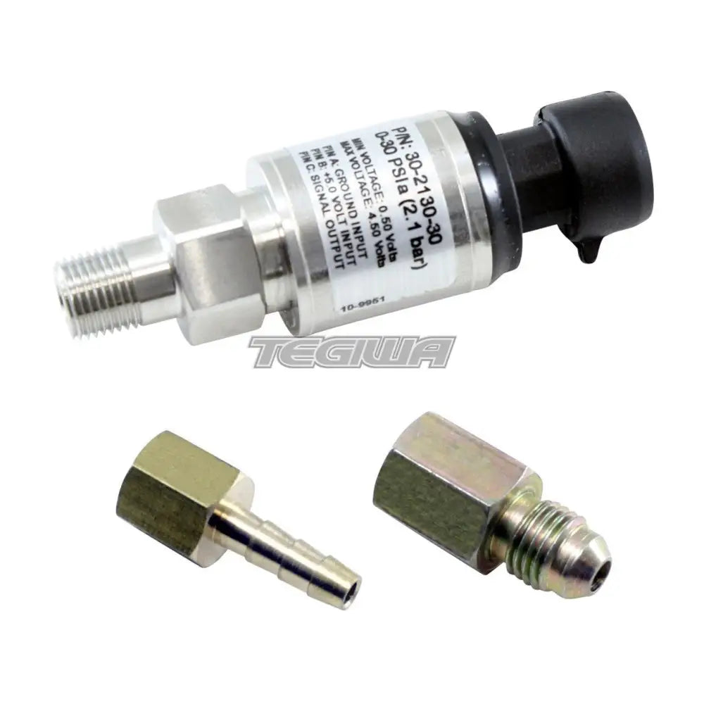 AEM 30 PSIa Or 2 Bar Stainless Sensor Kit Stainless Steel Sensor Body 1/8" NPT