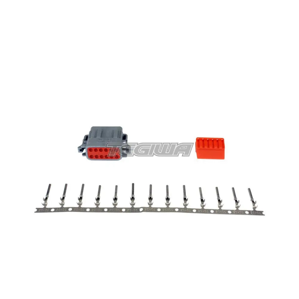 AEM DTM-Style 12-Way Plug Connector Kit Includes Plug Plug Wedge Lock and 13 Female Pins