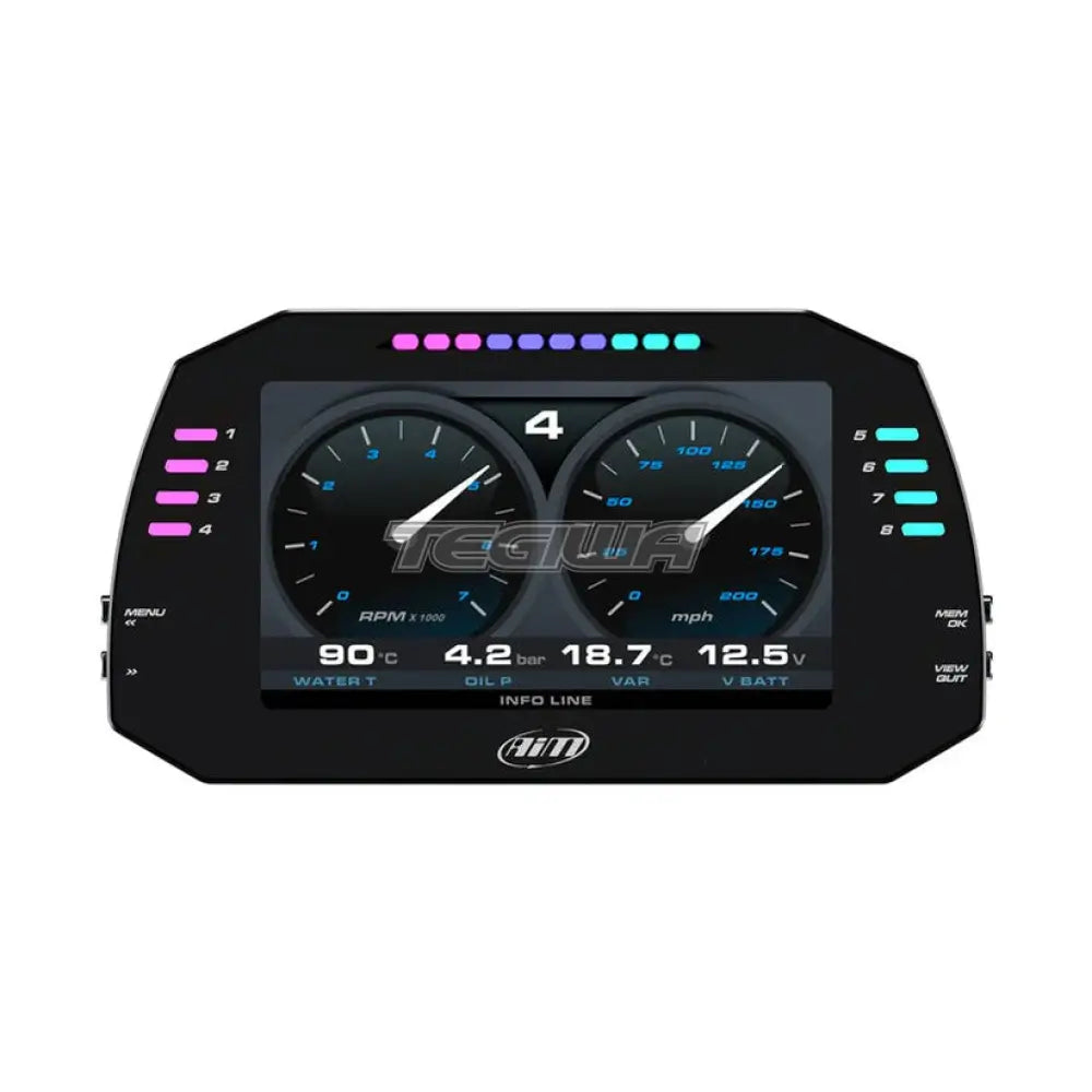 AIM MXG 1.3 Strada 7" NON Logging Digital Dash Display