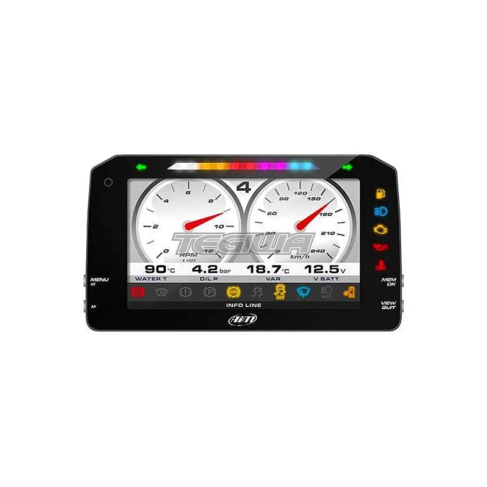 AIM MXP 1.3 Strada 6" NON Logging Digital Dash Display