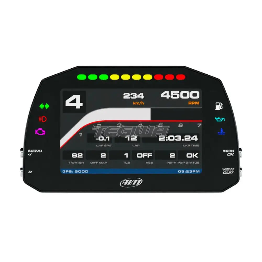 AIM MXS 1.3 Strada 5" NON Logging Digital Dash Display