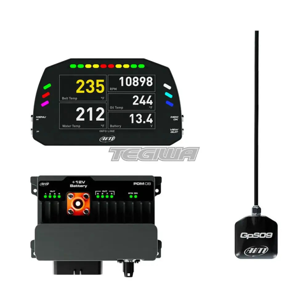 AIM PDM8 Power Distribution Module & Digital Display Bundle