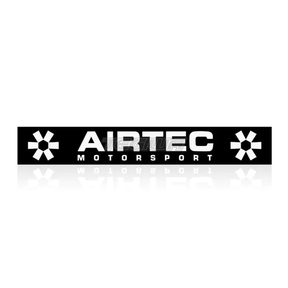 Airtec Motorsport Printed Sun Strip Black