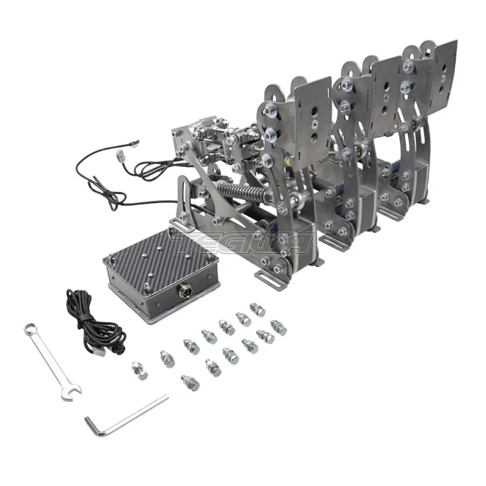 Alien Zadrotti Sim Racing Pro Pedals - 3 Pedal Set Upgraded Clutch Bite No Baseplate Clearance