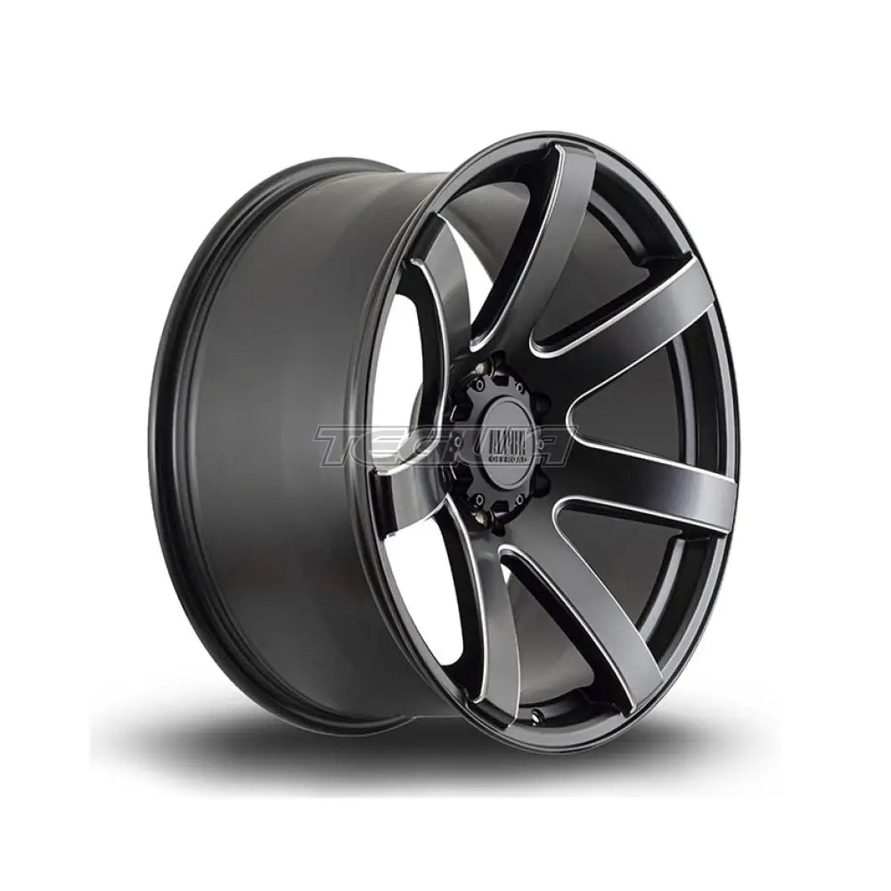 Alpha Offroad Gauntlet Alloy Wheel Satin Black Milled