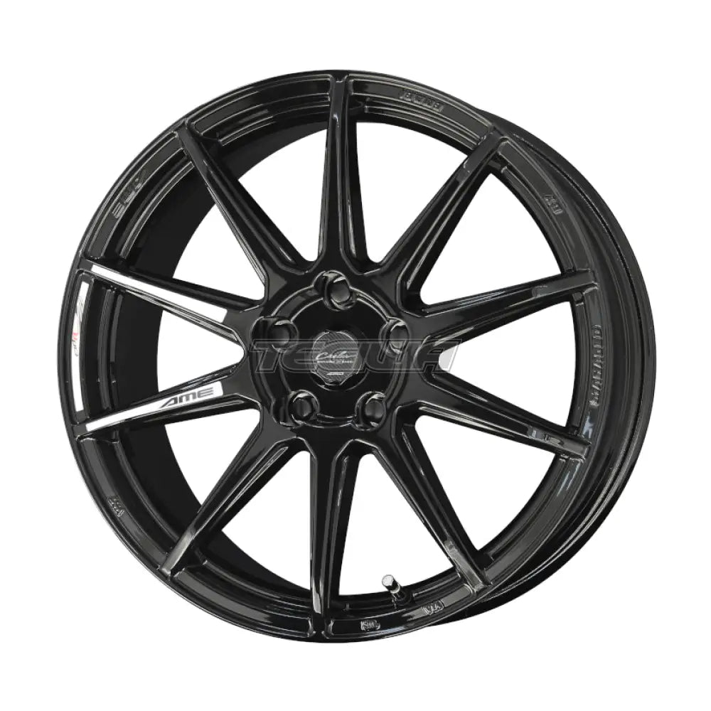 Ame Circlar C10R Alloy Wheel 17X7.0 Et45 5X100 Gloss Black Wheels