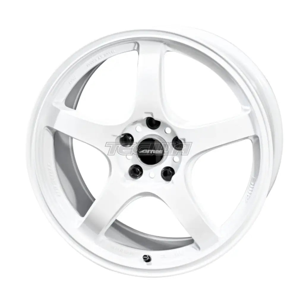 Ame Tracer Gtv Alloy Wheel 17X7.5 Et36 4X100 White Wheels