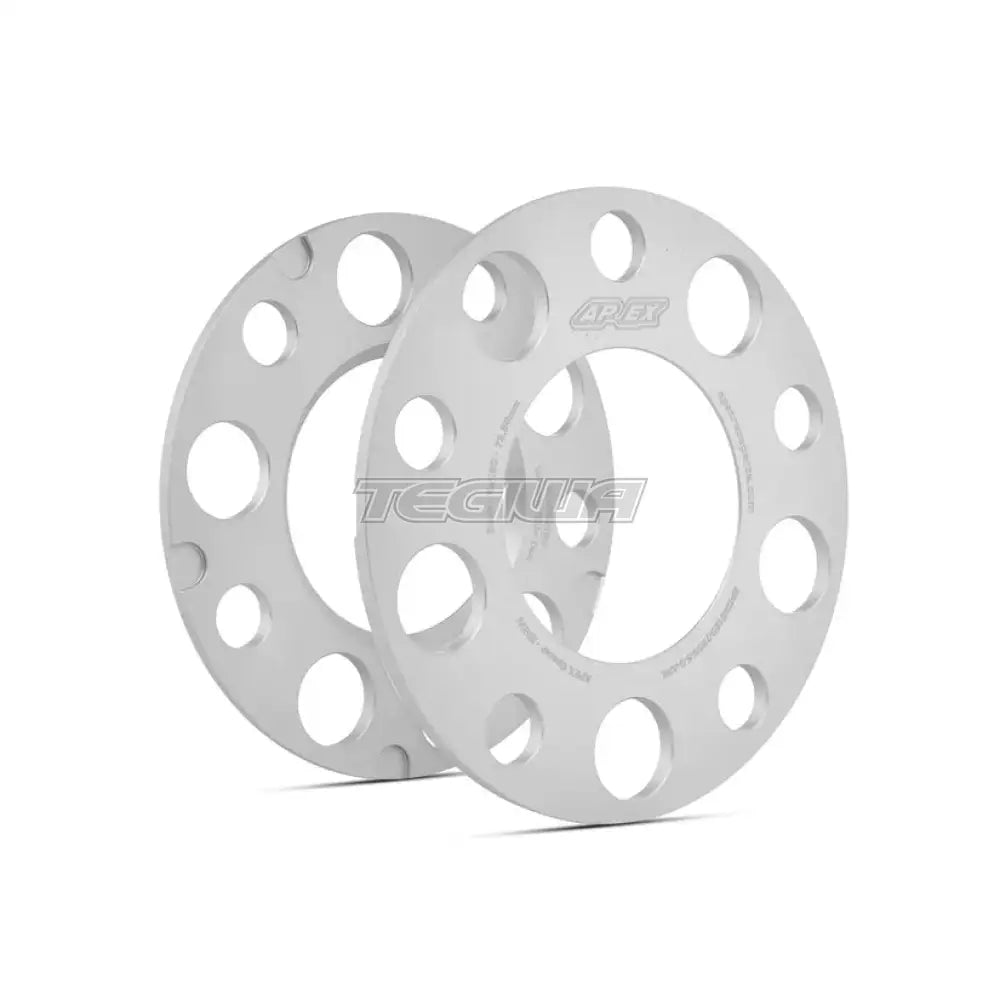 Apex Porsche Wheel Spacer Kit 3Mm / Silver Spacers