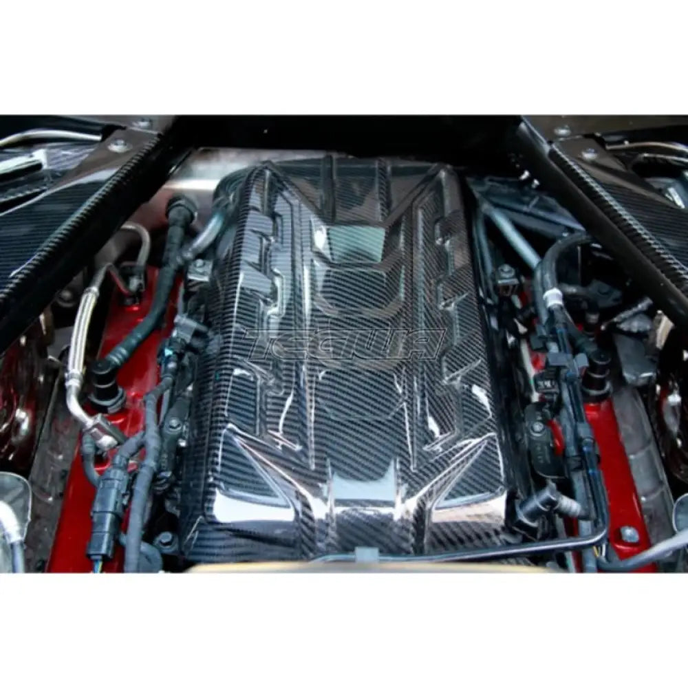 Apr Performance Carbon Fiber Engine Plenum Chevrolet Corvette C8 20 + Fibre