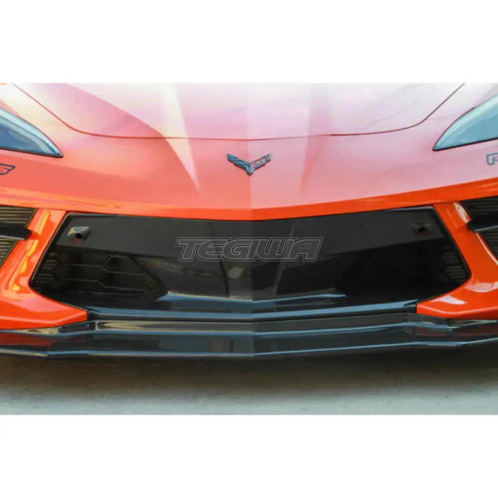 Apr Performance Carbon Fiber Front Bumper Center Bezel Chevrolet Corvette C8 20 + Fibre