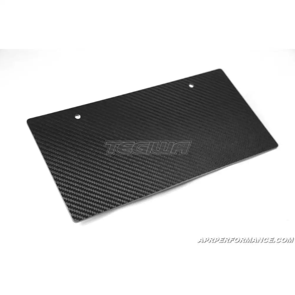 APR Performance Carbon Fiber Lincense Plate Double Sided