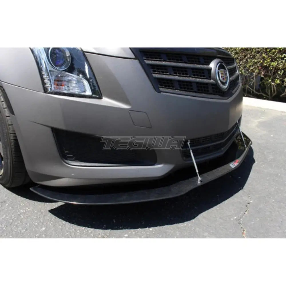 Apr Performance Carbon Fiber Wind Splitter With Rods Cadillac Ats Sedan 12-19