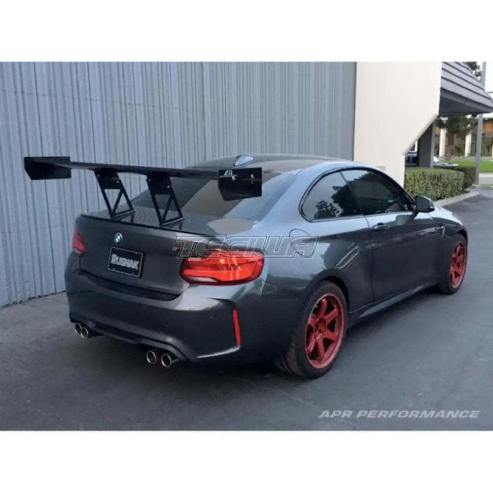 Apr Performance Gt-250 61In Adjustable Carbon Fiber Wing Bmw M2 16 + Spoilers