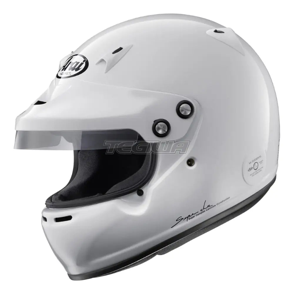 Arai GP-5W Racing Helmet With Peak FIA-8859-2015