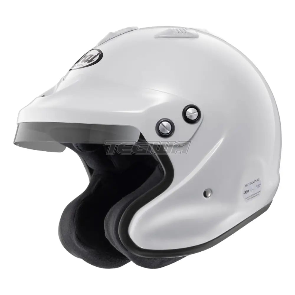 Arai GP-J3 White Racing Helmet FIA-8859-2015