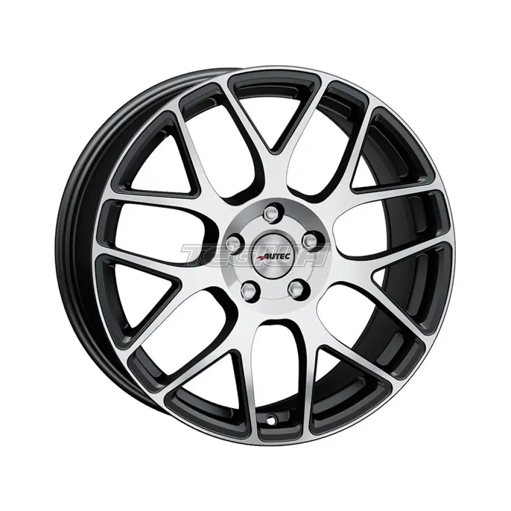 AUTEC Hexano Alloy Wheel Black Matt Polished