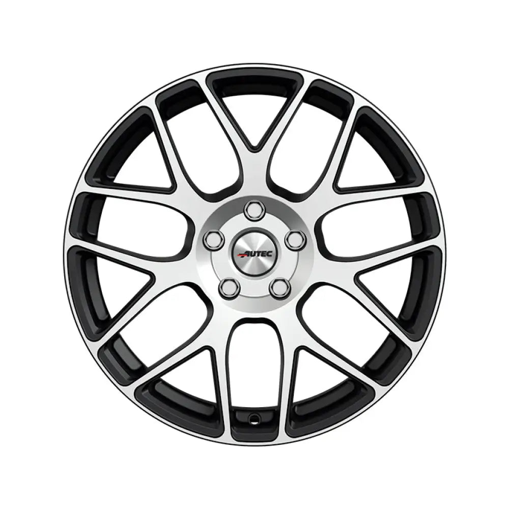 AUTEC Hexano Alloy Wheel Black Matt Polished