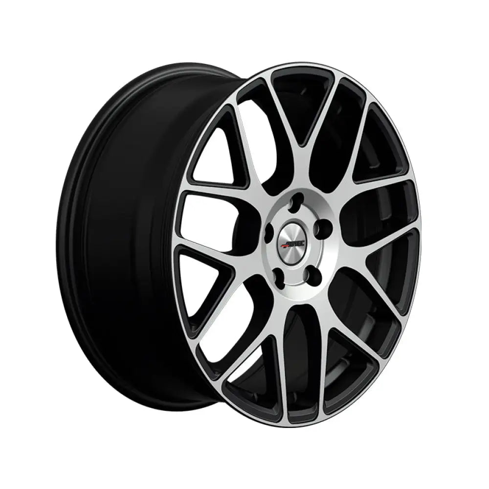 AUTEC Hexano Alloy Wheel Black Matt Polished