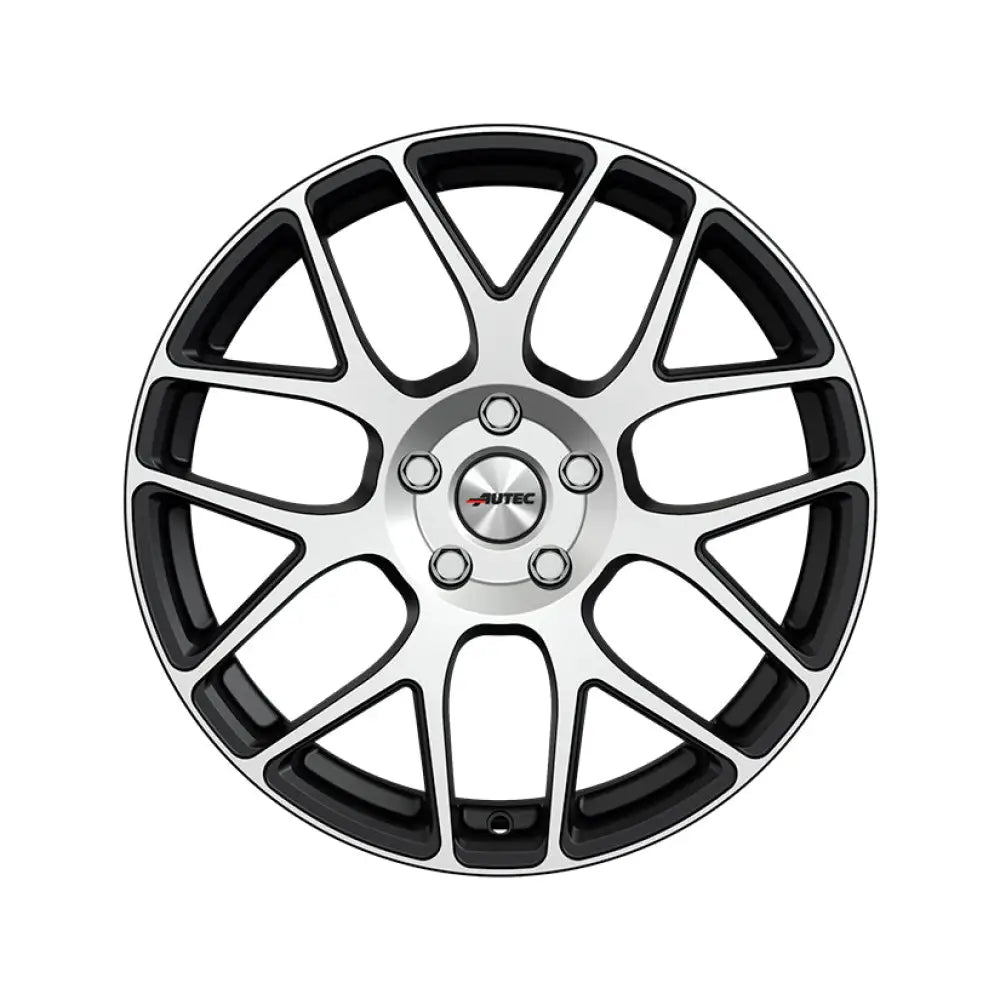 AUTEC Hexano Alloy Wheel Black Matt Polished