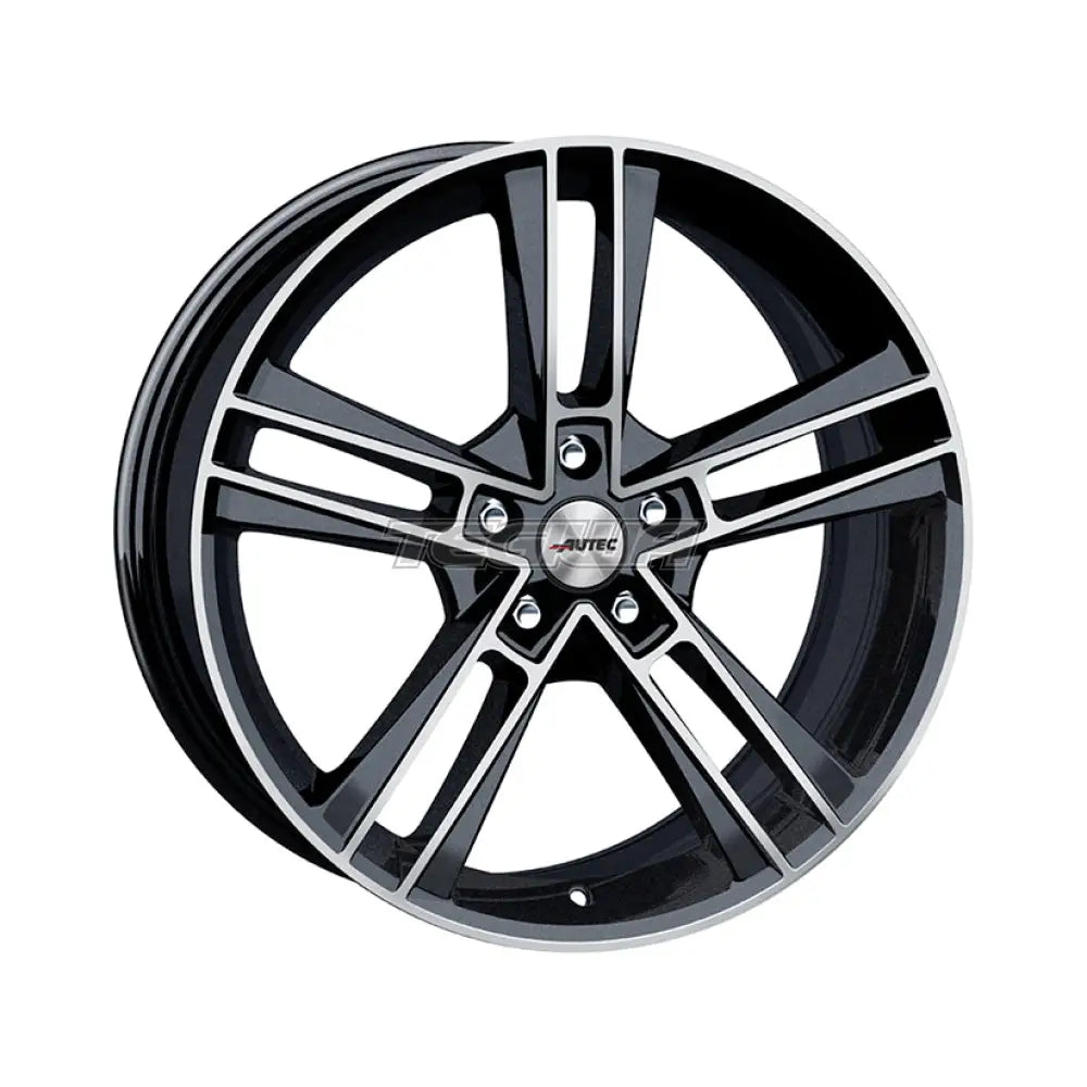 AUTEC Rias Alloy Wheel Black Metallic Polished