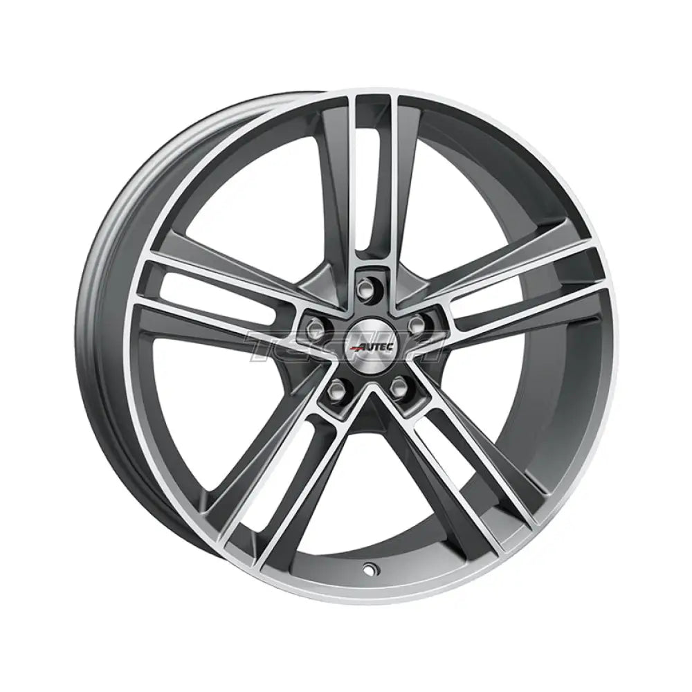 AUTEC Rias Alloy Wheel Titanium Silver Matt Polished