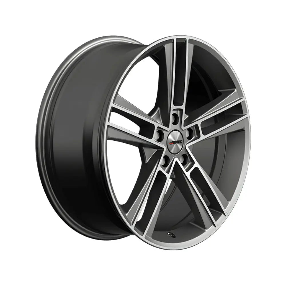 AUTEC Rias Alloy Wheel Titanium Silver Matt Polished