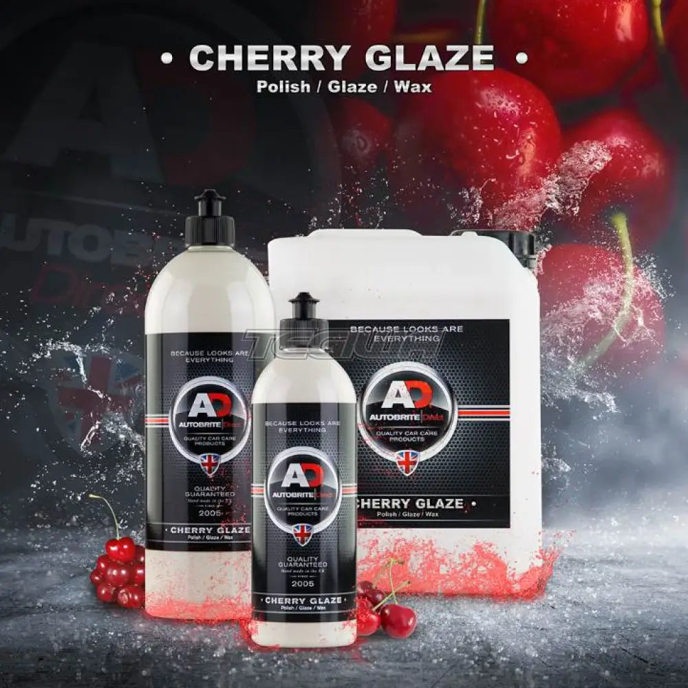 Autobrite Cherry Glaze All-In-One Paint Polish Protectant & Wax - 1 Litre Clearance Finishing